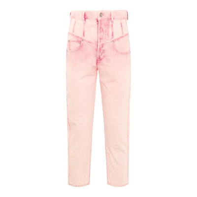 Shop Isabel Marant Jeans In Light Pink