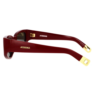 Jacquemus Gala Burgundy In Red