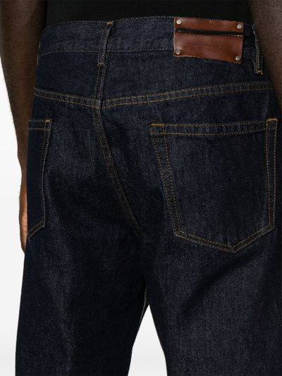 Shop Dries Van Noten Straight Fit Jeans