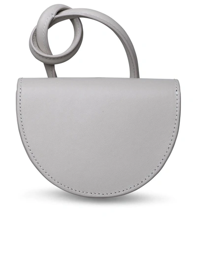 Shop Yuzefi White Leather Bag