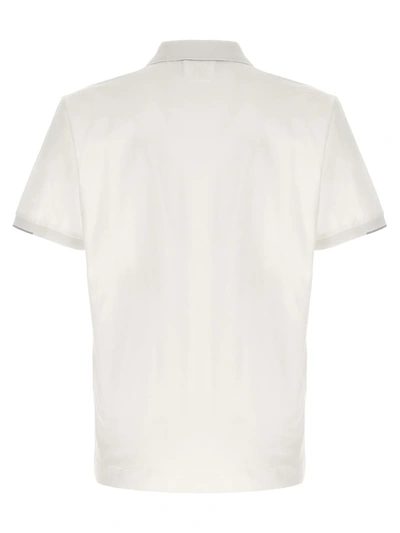 Shop C.p. Company 'the Metropolis Series' Polo Shirt In White