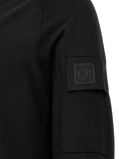 Shop C.p. Company 'the Metropolis Series' Sweater In Black