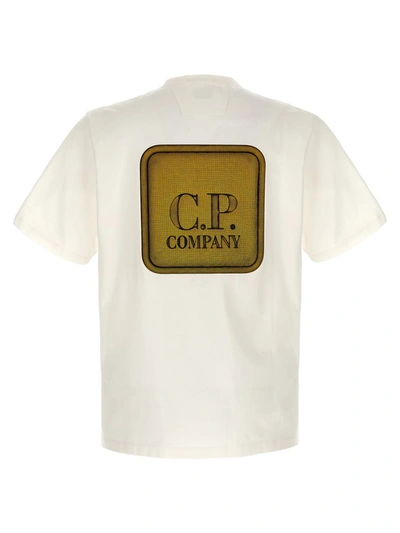 Shop C.p. Company 'the Metropolis Series' T-shirt In White