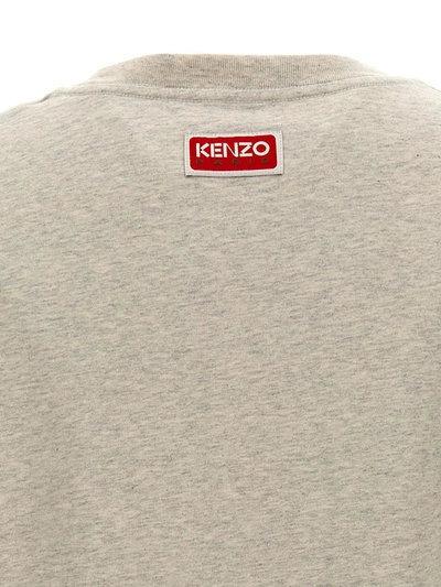 Shop Kenzo 'lucky Tiger' T-shirt In Gray