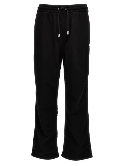 Off-white Black Elasticated Drawstring Pant In White/black