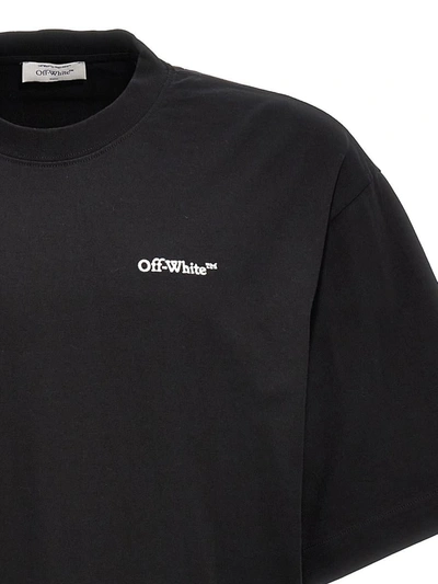 Shop Off-white 'tatoo Arrow Skate' T-shirt In Black
