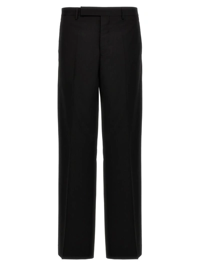 Shop Rick Owens 'tailored Dietrich' Pants In Black