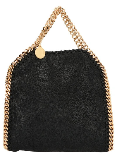 Shop Stella Mccartney 'tiny Falabella' Handbag In Black