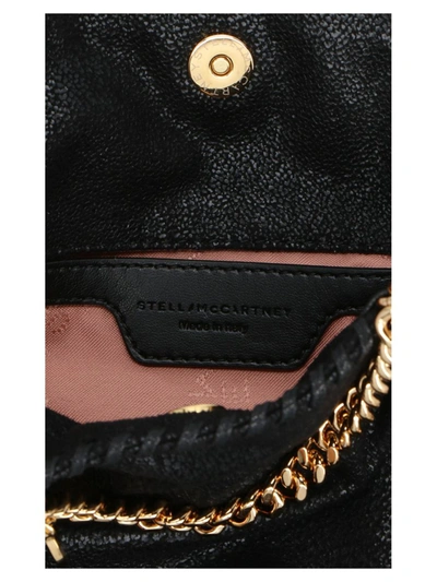 Shop Stella Mccartney 'tiny Falabella' Handbag In Black