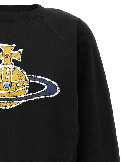 Shop Vivienne Westwood 'time Machine' Sweatshirt In Black