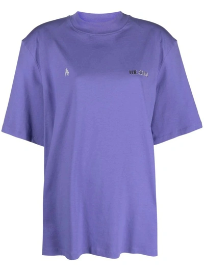 Shop Attico T-shirt Kilie Purple