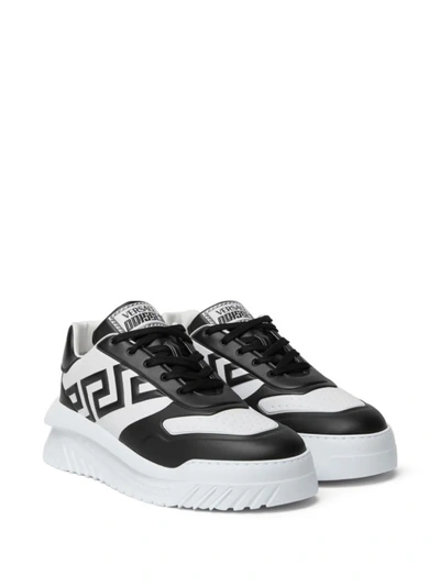 Shop Versace Sneakers Greca Odissea White/black