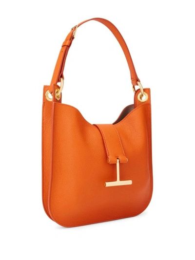 Shop Tom Ford Tara Small Orange Bag