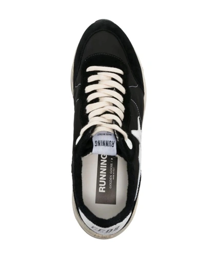 Shop Golden Goose Sneakers Running Sole White/black