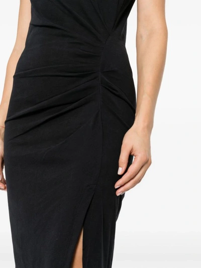 Shop Isabel Marant Black Nadela Midi Dress
