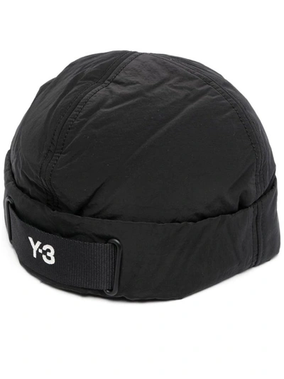 Shop Y-3 Black Logo Hat