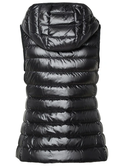 Shop Moncler Black Polyester Vest