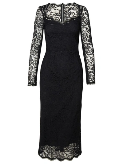Shop Dolce & Gabbana Black Polyamide Dress