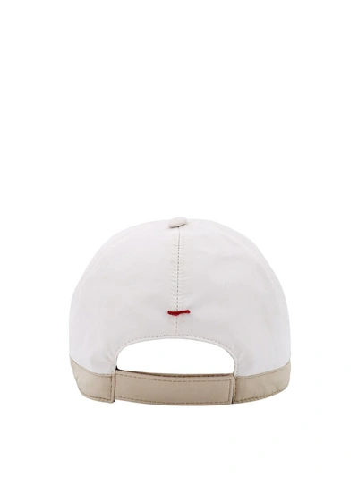 Shop Brunello Cucinelli Hat In White