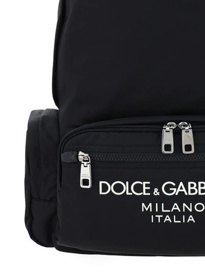 Shop Dolce & Gabbana Backpacks In Nero/nero