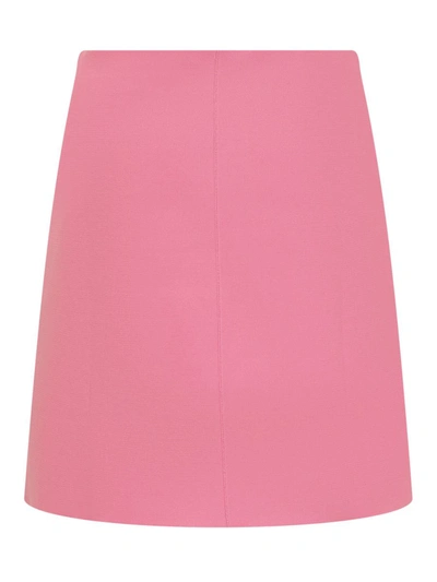 Shop Jil Sander Skirt In Pink
