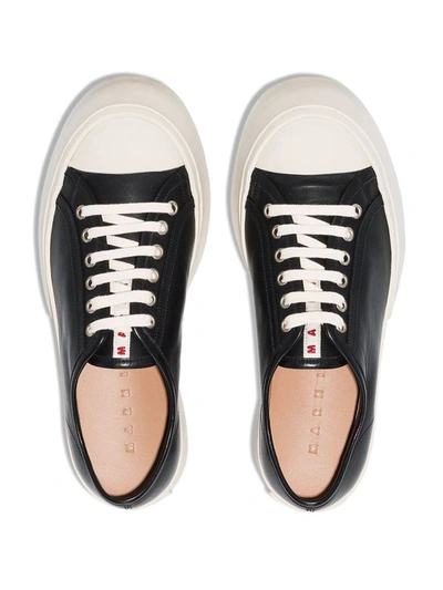 Shop Marni Laced Up Shoes In Black