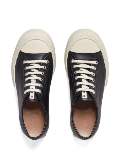 Shop Marni Laced Up Shoes In Black