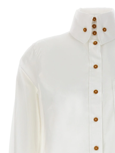 Shop Vivienne Westwood Classic Krall Shirt, Blouse White