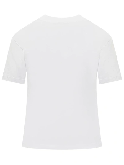 Shop Msgm Massimo Giorgetti T-shirt In White