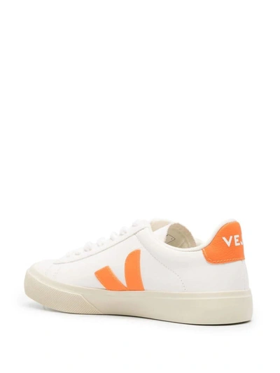 Shop Veja Field Sneakers Shoes In White