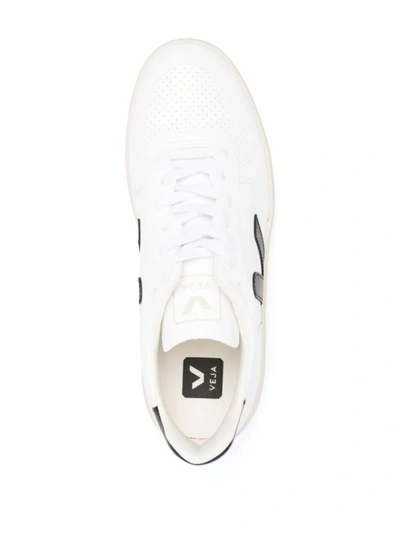 Shop Veja V-10 Sneakers Shoes In White