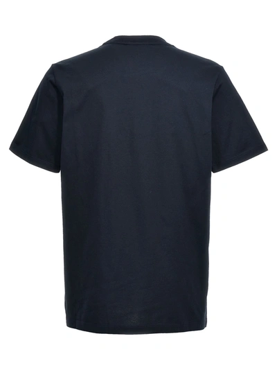 Shop Marni Logo T-shirt Blue