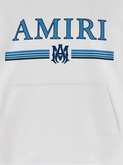 Shop Amiri Ma Bar Sweatshirt White