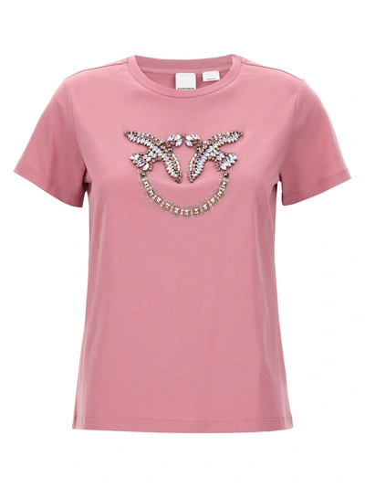 Shop Pinko Quentin T-shirt Pink