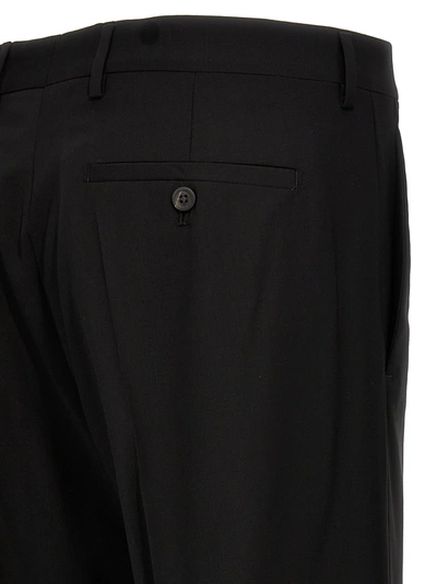 Shop Rick Owens Tailored Dietrich Pants Black