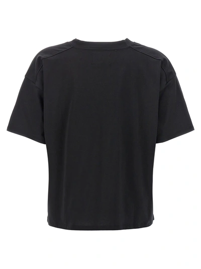 Shop Loulou Studio V-neck T-shirt Black