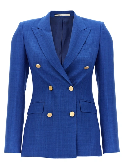 Shop Tagliatore J-parigi Blazer And Suits In Blue