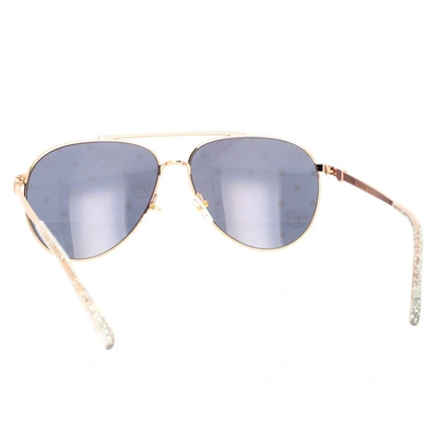 Shop Chiara Ferragni Sunglasses In Gold