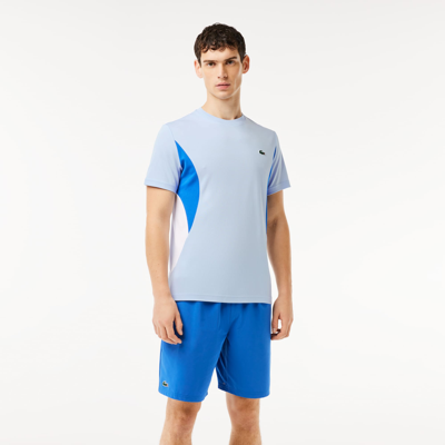 Shop Lacoste Men's  Tennis X Novak Djokovic T-shirt - M - 4 In Blue