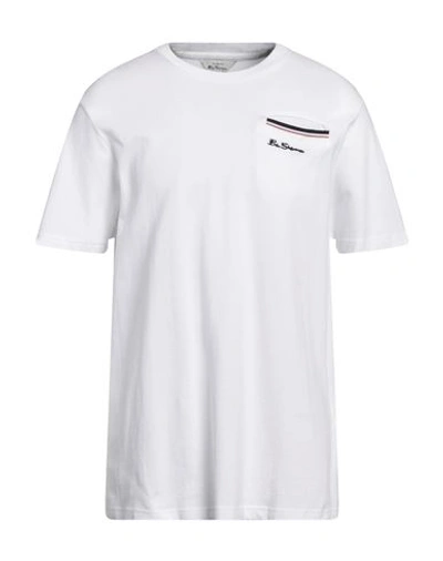 Shop Ben Sherman Man T-shirt White Size Xl Cotton