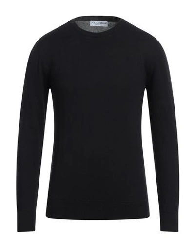 Shop Dolce & Gabbana Man Sweater Black Size 36 Cotton