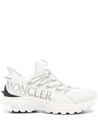Shop Moncler Trailgrip Lite2 Low Top Sneakers Shoes In White