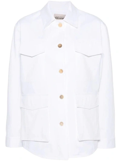 Shop Semicouture Carla Jacket Clothing In White