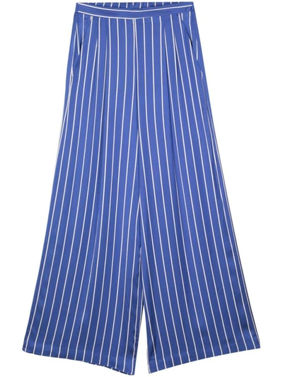 Shop Semicouture Coco Trouser Clothing In Blue