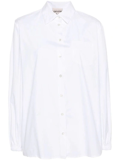 Shop Semicouture Jaime Shirt Clothing In White