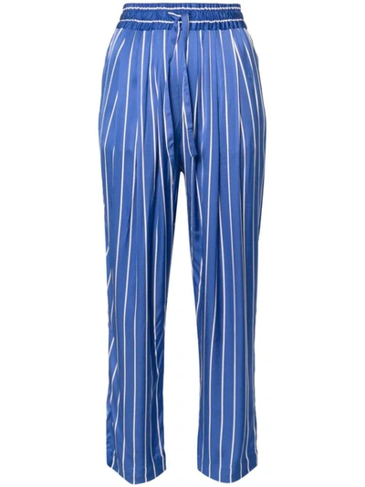 Shop Semicouture Keza Trouser Clothing In Blue