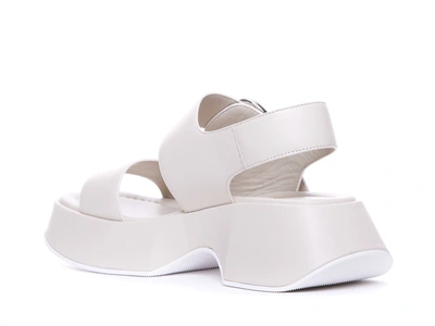 Shop Vic Matie Sandals In Bianco