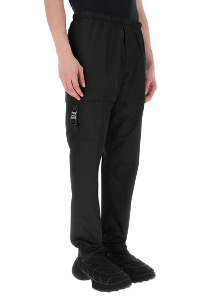 Shop Givenchy Man Black Polyester Cargo Pant