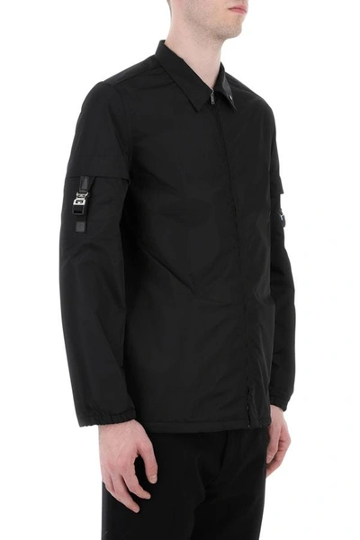 Shop Givenchy Man Black Polyester Shirt
