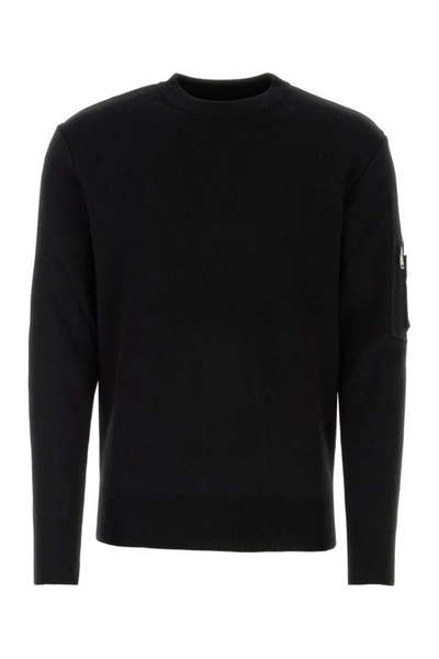Shop Givenchy Man Black Wool Sweater
